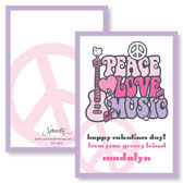 Noteworthy Collections - Valentine's Day Cards (Peace Love Music) (IDV-456)